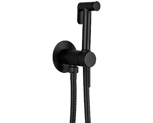 Купить Гигиенический душ со смесителем Haiba HB5511-7 Черный матовый в магазине сантехники Santeh-Crystal.ru