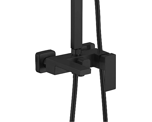 Приобрести Душевая система Haiba HB24803-7 Черный матовый в магазине сантехники Santeh-Crystal.ru