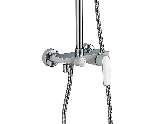 Купить Душевая система Haiba HB24804 Белый Хром в магазине сантехники Santeh-Crystal.ru