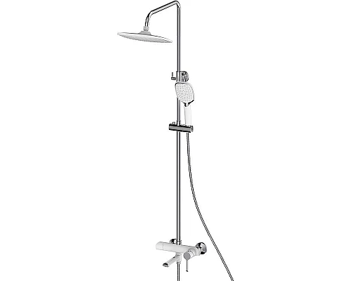 Купить Душевая система Haiba HB24805-8 Белый Хром в магазине сантехники Santeh-Crystal.ru