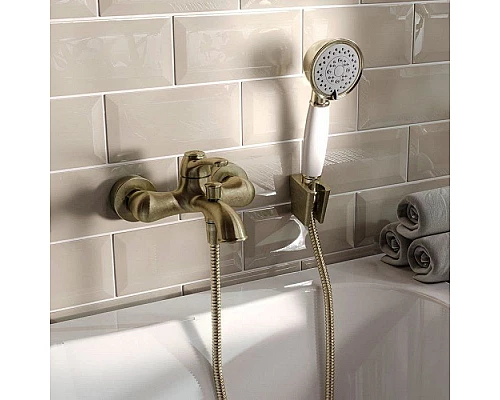 Приобрести Ручной душ Iddis Oldie OLD3F01i18 Бронза в магазине сантехники Santeh-Crystal.ru