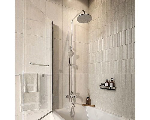 Приобрести Душевая система Iddis Optima Home OPTSB3Fi06 Хром в магазине сантехники Santeh-Crystal.ru