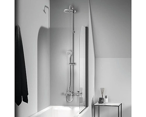 Приобрести Душевая система Ideal Standard Ceratherm T25 A7590AA с термостатом Хром в магазине сантехники Santeh-Crystal.ru