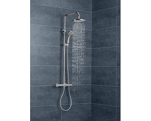 Приобрести Душевая система Jacob Delafon July E45716-CP Хром в магазине сантехники Santeh-Crystal.ru