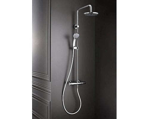 Приобрести Душевая система Jacob Delafon July E45716-CP Хром в магазине сантехники Santeh-Crystal.ru