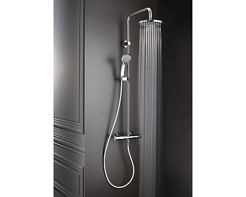 Приобрести Душевая система Jacob Delafon July E45716-CP Хром в магазине сантехники Santeh-Crystal.ru