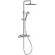 Приобрести Душевая система Jacob Delafon Metro E26589-CP с термостатом Хром в магазине сантехники Santeh-Crystal.ru