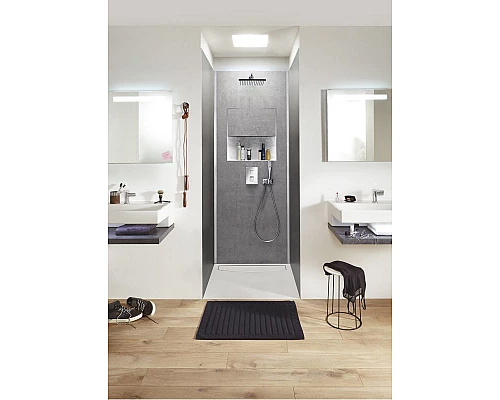 Купить Душевая система Jacob Delafon Modulo E30757-CP с термостатом Хром в магазине сантехники Santeh-Crystal.ru