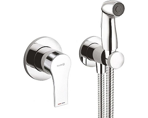 Заказать Гигиенический душ со смесителем Kludi Zenta SL 489990565 Хром в магазине сантехники Santeh-Crystal.ru