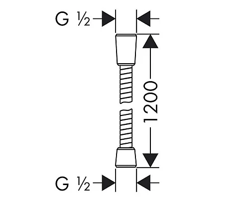 Заказать Душевой шланг Lemark LE8022S-Black Черный в магазине сантехники Santeh-Crystal.ru