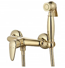 Гигиенический душ со смесителем Lemark Pramen LM3318G Золото