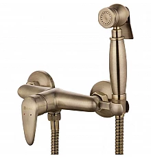 Гигиенический душ со смесителем Lemark Pramen LM3318B Бронза