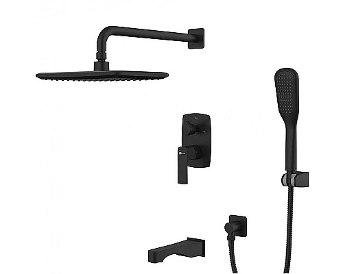 Приобрести Душевая система Lemark Ursus LM7222BL Черный в магазине сантехники Santeh-Crystal.ru