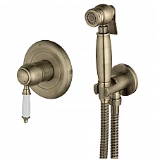 Гигиенический душ со смесителем Lemark Villa LM4819B Бронза