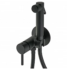 Гигиенический душ со смесителем Migliore Fortis 31555 (30455) Черный матовый