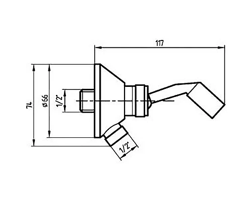 Приобрести Держатель ручного душа Migliore Ricambi 20063 Бронза в магазине сантехники Santeh-Crystal.ru