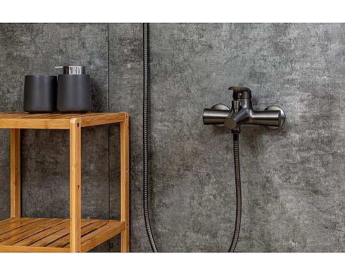 Приобрести Душевой гарнитур Orange LM53GR Графит в магазине сантехники Santeh-Crystal.ru
