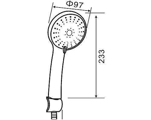 Заказать Душевой гарнитур Orange LM51BR Бронза в магазине сантехники Santeh-Crystal.ru