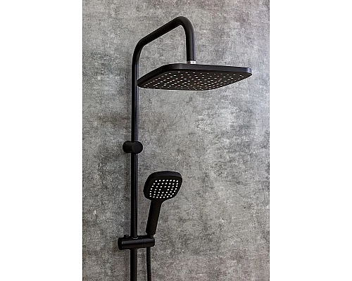 Заказать Душевая система Orange Karl M05-934b Черная в магазине сантехники Santeh-Crystal.ru
