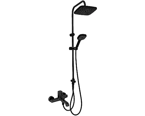Заказать Душевая система Orange Karl M05-934b Черная в магазине сантехники Santeh-Crystal.ru