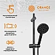 Приобрести Душевая система Orange Lutz M04-932b Черная в магазине сантехники Santeh-Crystal.ru