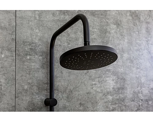 Заказать Душевая система Orange O-Shower OW02b Черная матовая в магазине сантехники Santeh-Crystal.ru