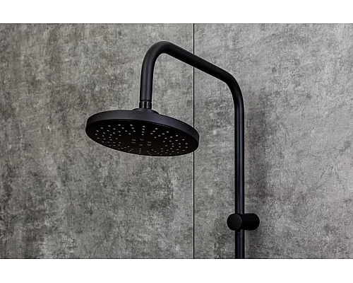 Заказать Душевая система Orange O-Shower OW02b Черная матовая в магазине сантехники Santeh-Crystal.ru