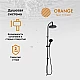 Заказать Душевая система Orange O-Shower OW02b Черная матовая в магазине сантехники Santeh-Crystal.ru