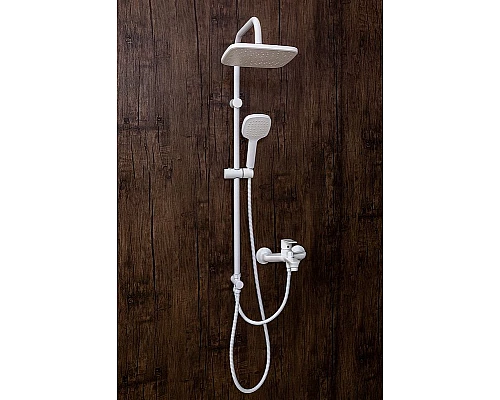 Купить Душевая система Orange O-Shower OW04w Белый глянец в магазине сантехники Santeh-Crystal.ru