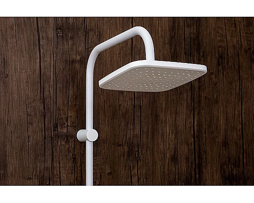 Купить Душевая система Orange O-Shower OW04w Белый глянец в магазине сантехники Santeh-Crystal.ru