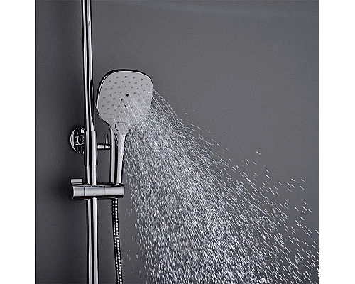 Купить Душевая система Orans OLS-7550 7550000 Серебристый хром в магазине сантехники Santeh-Crystal.ru