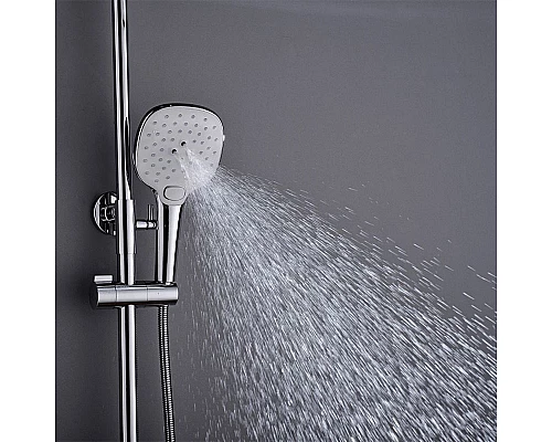 Купить Душевая система Orans OLS-7550 7550000 Серебристый хром в магазине сантехники Santeh-Crystal.ru