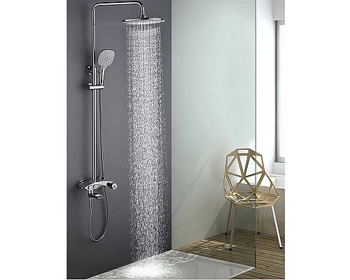 Купить Душевая система Orans OLS-7550 7550000 Серебристый хром в магазине сантехники Santeh-Crystal.ru
