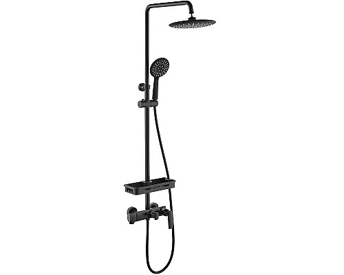 Заказать Душевая система Orans OLS-7003 7003wx Черная матовая в магазине сантехники Santeh-Crystal.ru