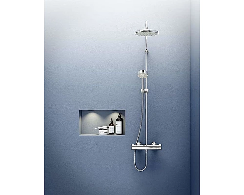 Купить Душевая система Oras Nova 7402U Хром в магазине сантехники Santeh-Crystal.ru