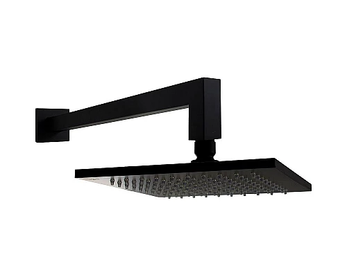 Приобрести Душевая система Paffoni Elle KITLEQ518NO/M с термостатом Черная матовая в магазине сантехники Santeh-Crystal.ru