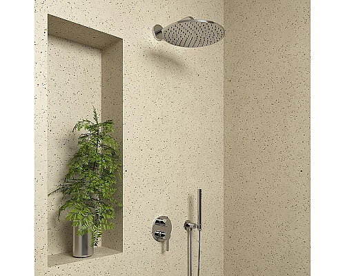 Приобрести Кронштейн для верхнего душа Paini 50CR745T130BI Хром в магазине сантехники Santeh-Crystal.ru