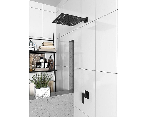 Заказать Верхний душ Paini 50PZ759QQ25 Черный матовый в магазине сантехники Santeh-Crystal.ru