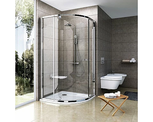 Купить Душевая система Ravak Termo 100 TE 091.00/150 X070058 с термостатом Хром в магазине сантехники Santeh-Crystal.ru