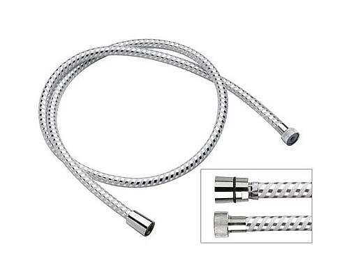 Заказать Душевой шланг Remer 332CN150 Хром Белый глянец в магазине сантехники Santeh-Crystal.ru