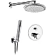 Купить Душевая система Remer Minimal Thermo NT09S02 Хром в магазине сантехники Santeh-Crystal.ru