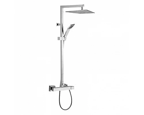 Приобрести Душевой гарнитур Remer Qubica Q37XL Хром в магазине сантехники Santeh-Crystal.ru