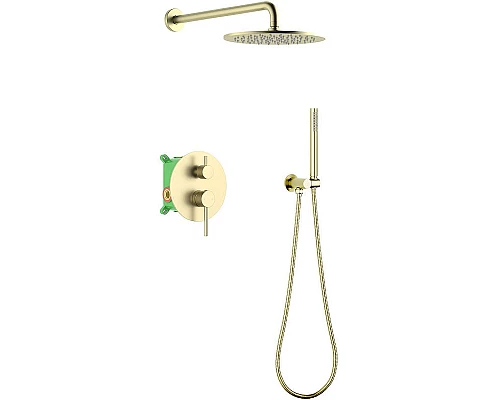 Приобрести Душевая система Timo Saona SX-2369/17SM Золото матовое в магазине сантехники Santeh-Crystal.ru