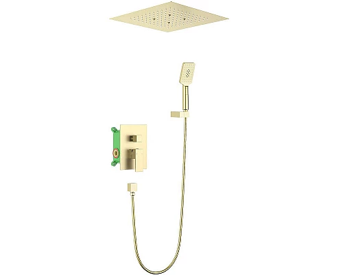 Приобрести Душевая система Timo Selene SX-2029/17SM Золото матовое в магазине сантехники Santeh-Crystal.ru