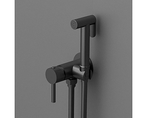 Приобрести Гигиенический душ со смесителем Vincea VHFW-101MB Черный матовый в магазине сантехники Santeh-Crystal.ru