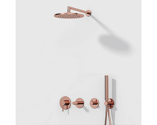 Купить Душевой гарнитур Vitra Origin 1F A4554326 Медь в магазине сантехники Santeh-Crystal.ru