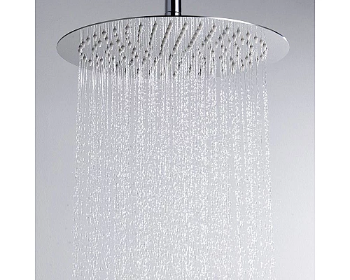 Заказать Верхний душ WasserKRAFT A116 Нержавеющая сталь в магазине сантехники Santeh-Crystal.ru