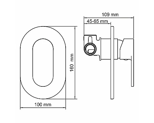 Купить Гигиенический душ со смесителем WasserKRAFT А85056 Белый матовый в магазине сантехники Santeh-Crystal.ru