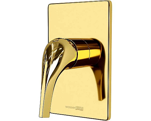 Купить Гигиенический душ со смесителем WasserKRAFT А71097 Золото в магазине сантехники Santeh-Crystal.ru