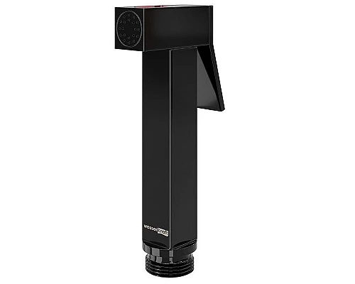 Купить Гигиенический душ со смесителем WasserKRAFT А66096 Черный глянец в магазине сантехники Santeh-Crystal.ru